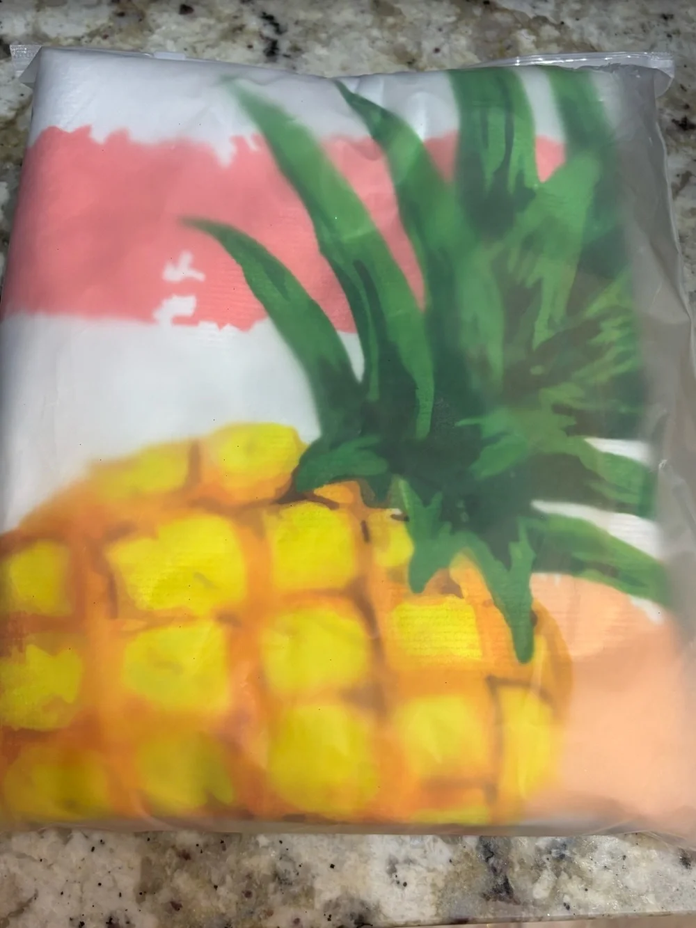 NEW Pineapple Beach Towel 30”x60” Microfiber Quick Dry